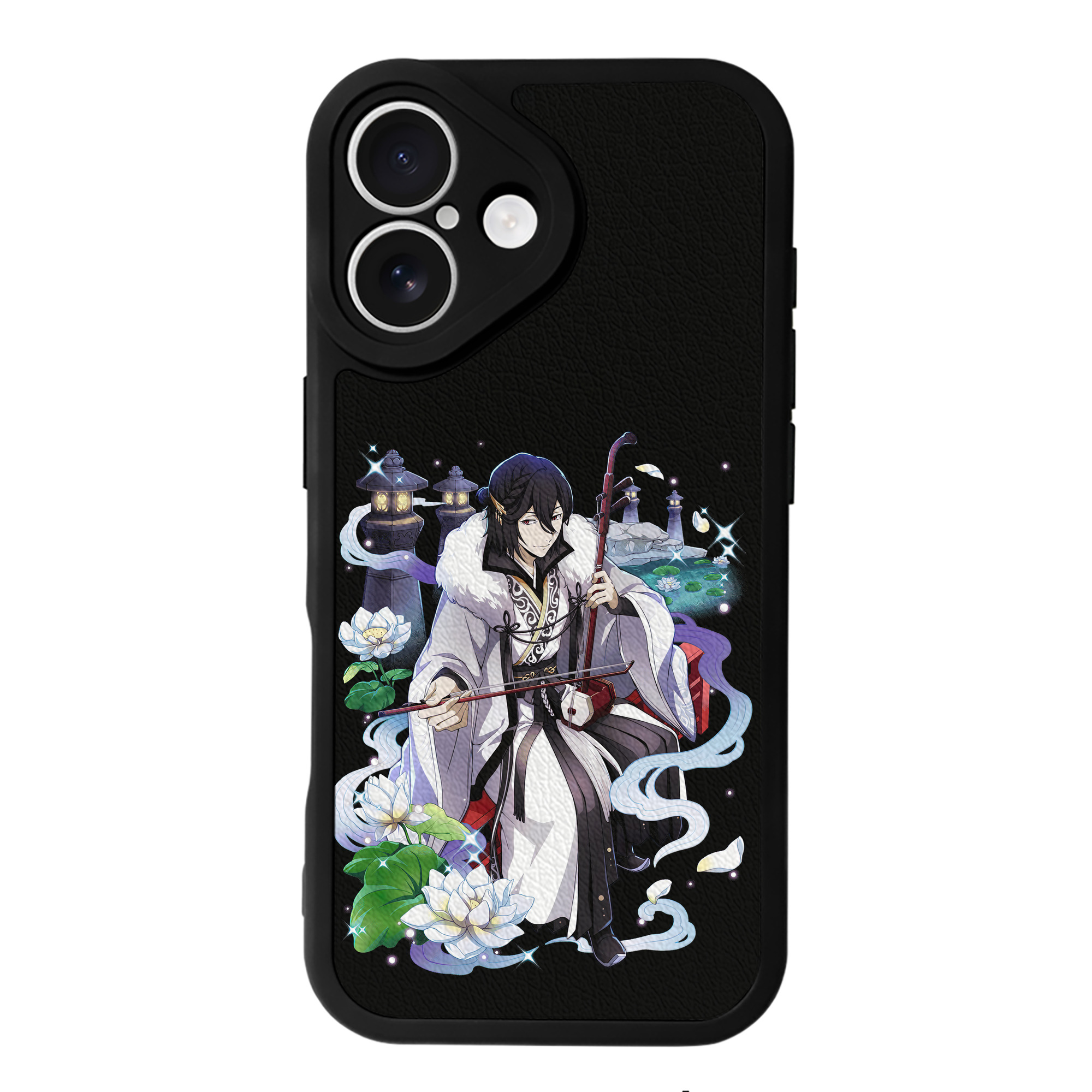 （画像用） 文豪ストレイドッグス Bungo Stray Dogs 【iPhone 16シリーズ対応】シリコンスマホケース（レザー調） 材質：シリコン